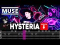 【MUSE】[ Hysteria ] cover by Masuka | LESSON | GUITAR TAB