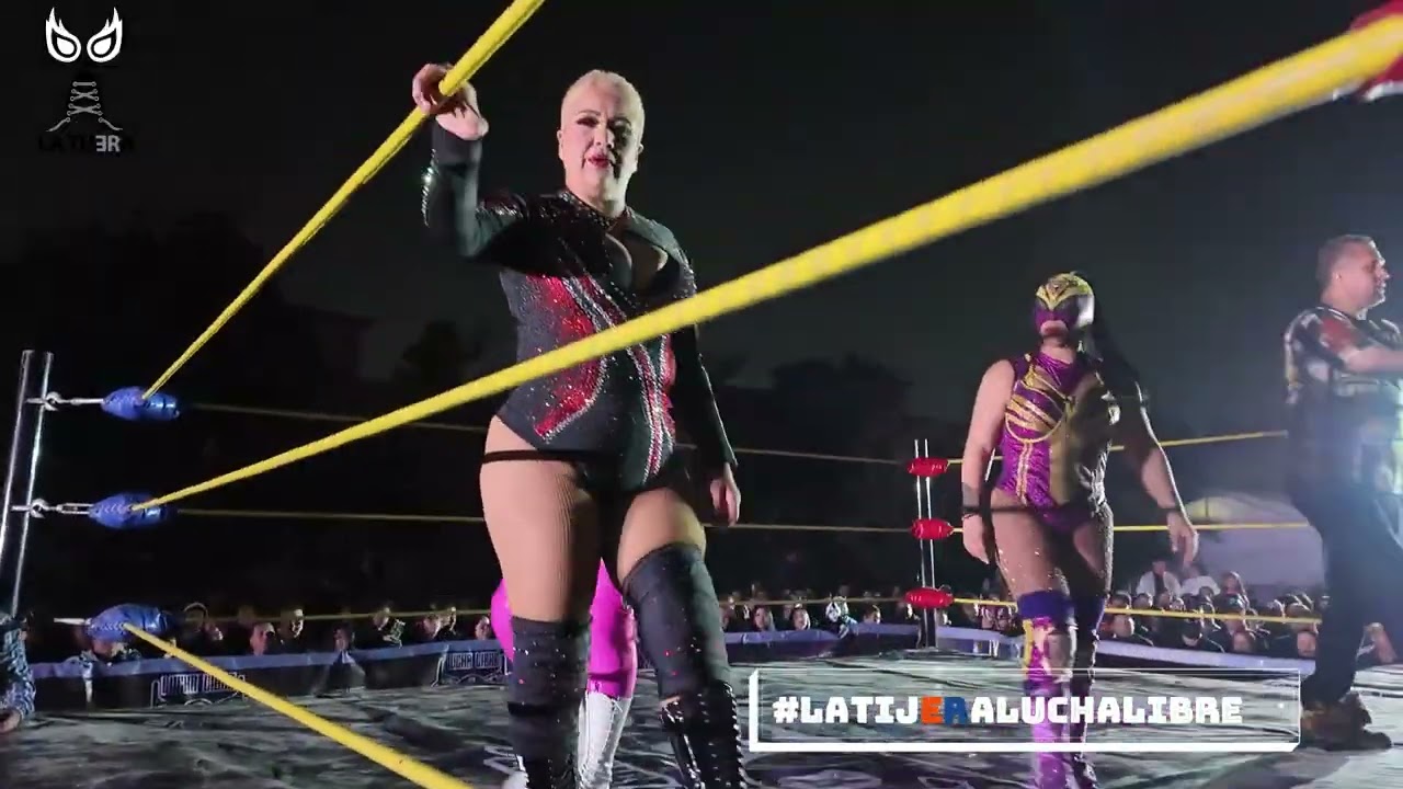 Robles P.: La Perra, Tiffany e Hija de Fuerza Guerrera Vs Aero Queen, Candy Swim y Abeja Reina