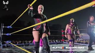 Robles P.: La Perra, Tiffany e Hija de Fuerza Guerrera Vs Aero Queen, Candy Swim y Abeja Reina