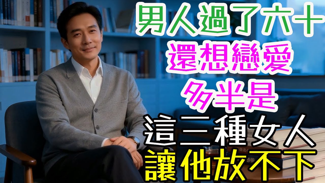 男人過了六十，還想戀愛，多半是這三種女人，讓他放不下#男人過了六十 #戀愛 #三種女人 #放不下 #溫柔 #不依附 #獨立 #懂他過去 #接納現在 #熟悉感 #安心感 #重新感覺年輕 #激情與活力 #