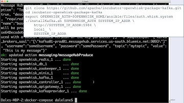 Building providers for OpenWhisk