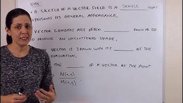 Vector Fields & Line Integrals - Part 1
