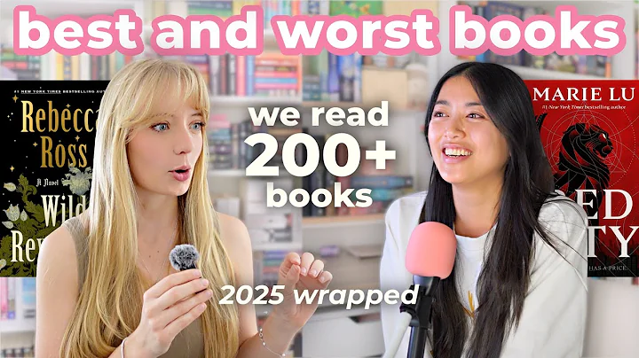 The BEST and WORST Books We Read This Year | 2025 Reading Wrap Up 📚 [EP#24]