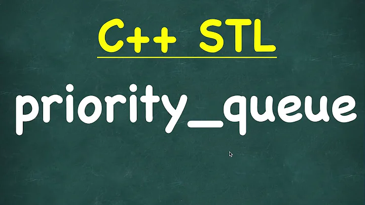 Priority Queue | C++ STL (Standard Template Library) | std::priority_queue