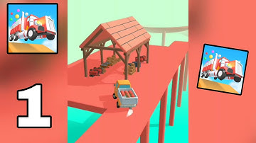 Cyber Truck Shipper Gameplay Walkthrough || Level 1-15 || Part 1 || {Android}