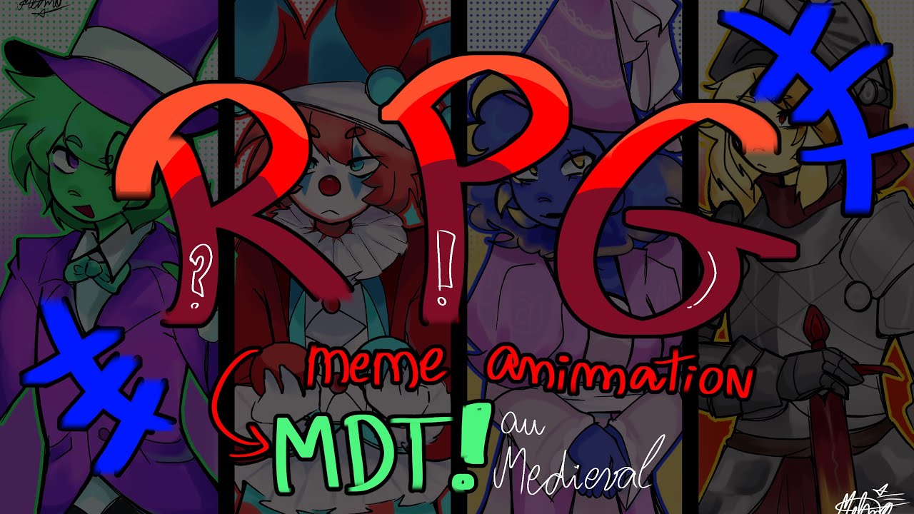 RPG MEME ANIMATION || MDT AU medieval! 🍏🌎 ||