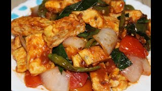 Chilli Egg Recipe | How to make Egg Chilli at home - Easy starter recipe