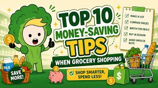 Top 10 Money-Saving Tips When Grocery Shopping | Shop Smarter and Spend Less