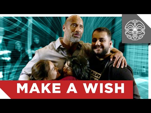 The Rock’s Make a Wish Surprise