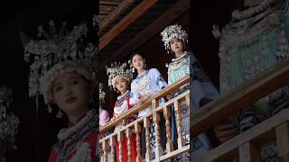 贵州少数民族姑娘#苗族姑娘(219) #民族風 #苗族服饰#beautiful #love #chineseculture