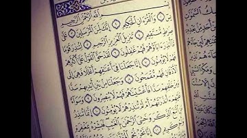 آيات من سورة يس (1-19) بصوت القارئ بسام شاهين