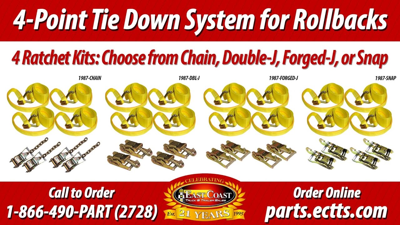 Flatbed Tow Truck >> How to Use a 4 Point Tie Down System for Flatbed Tow ... Flatbed Tow Truck >> How to Use a 4 Point Tie Down System for Flatbed Tow ...