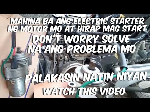 Video: Magiging sanhi ba ng isang walang masamang starter?