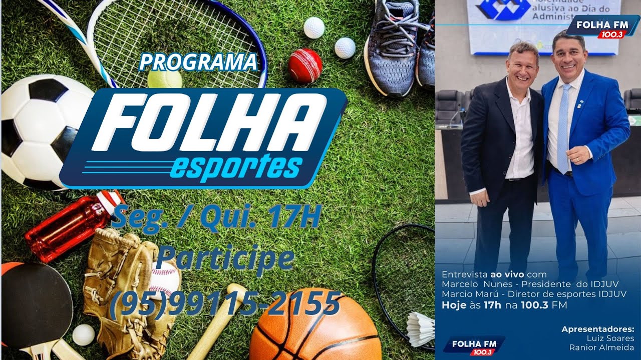 ENTREVISTA COM MARCELO NUNES E MARCIO MARÚ | FOLHA ESPORTES | 20/01/2025