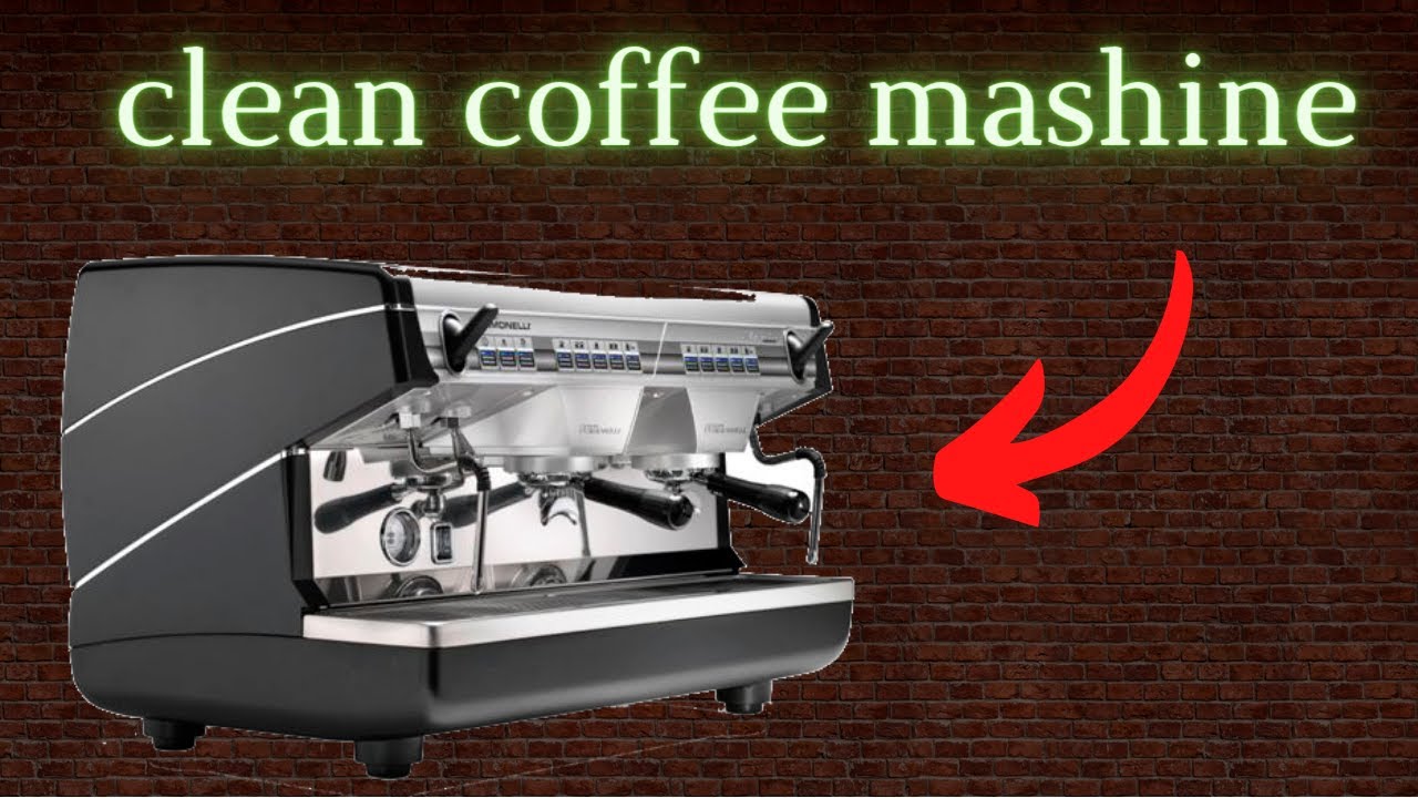 How to clean nuova simonelli espresso machine YouTube