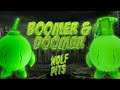 Boomer & Doomer vinyl figures from Wolf Pits - REVIEW/UNBOXING!