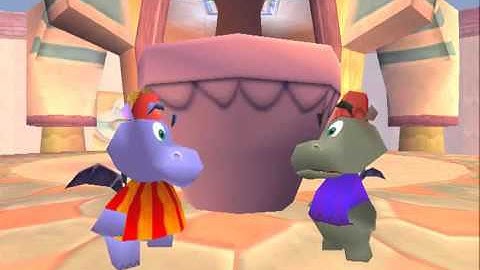 Spyro 2: Gateway To Glimmer - Shady Oasis Level Cutscene - Part 2: Outro