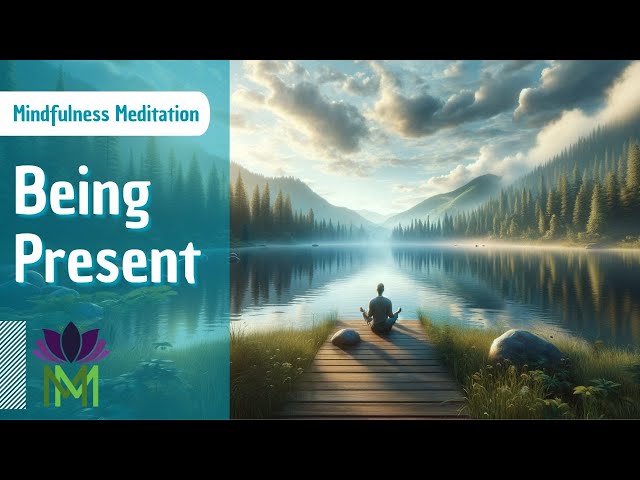 Be Present and Reduce Stress 20 Minute Mindfulness Meditation | Mindful Movement class=