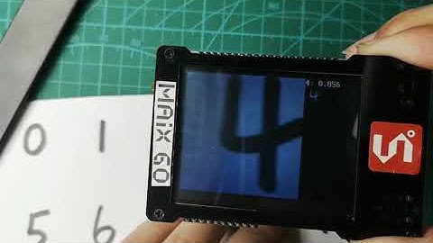 Sipeed MAIX Go run MNIST demo