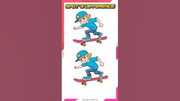 Spot the difference hard level | Find 3 differences No. 142 | #shorts  #ytshorts #findthedifference