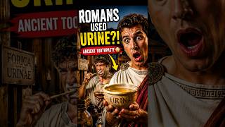 Ancient Romans Used Urine As Toothpaste🤢😱 #facts