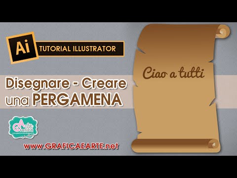 Video: Come Disegnare Una Pergamena