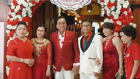 NSND THANH TUẤN NSUT.PHƯỢNG HẰNG NS DŨNG NHÍ TẠI TIỆC CƯỚI Ở TP BẾN TRE