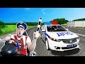 Я ТЕПЕРЬ ДПСник - ПОЛИЦЕЙСКИЙ ПАТРУЛЬ в  CITY CAR DRIVING + РУЛЬ