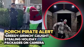 Ring video shows porch pirate steal package in 15 seconds during holiday weekend