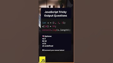This JavaScript array trick confuses everyone! 🤯 #javascript #coding
