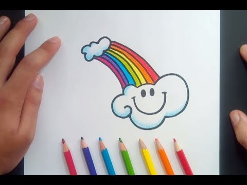 Como dibujar nubes paso a paso | How to draw clouds - YouTube