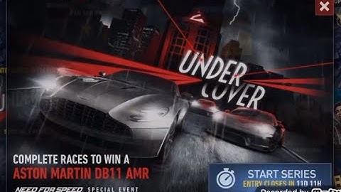 NFS NO LIMITS | UNDER COVER | ASTON MARTIN DB11 AMR | Day 1 - RECOVERY | Event 1 - Rush Hour