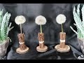 Pusteblume haltbar machen – viele Tipps und 5 Dekovariationen – Making dandelion durable