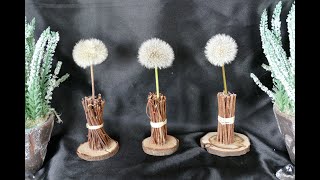 Pusteblume haltbar machen - viele Tipps und 5 Dekovariationen - Making dandelion durable