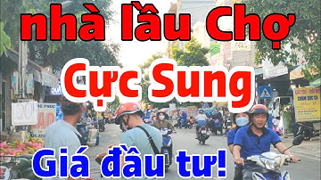 Bán nhà lầu Chợ, buôn bán Cực Sung, đang cho thuê 18tr/tháng, gần Thủ Đức, TPHCM #239