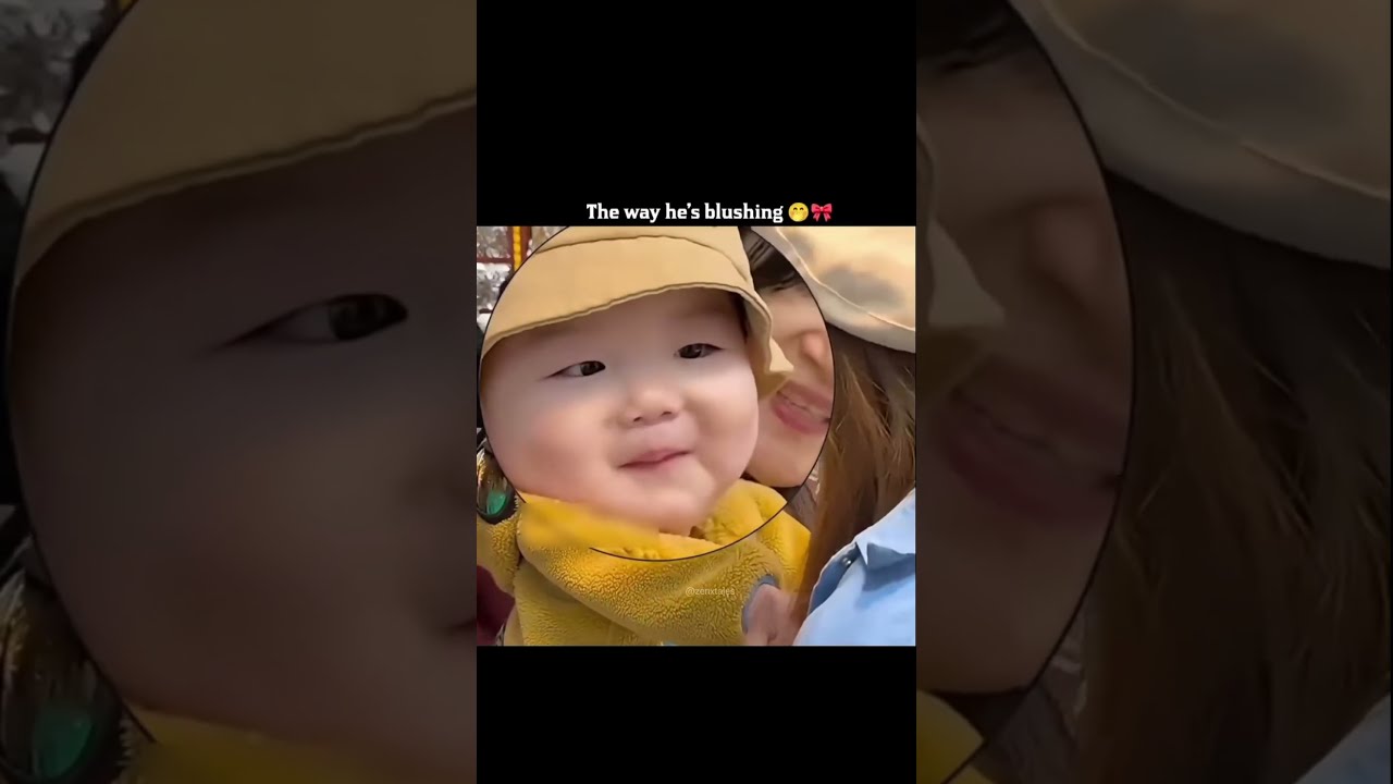 The Way He S Blushing Cutebaby