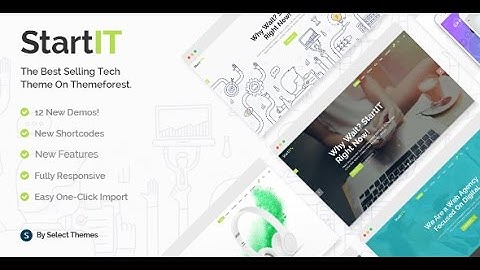 Startit -  A Fresh Startup Business Wordpress Theme+Download