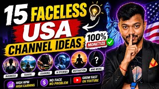 Only Americans Watch These 15 Faceless Niches 🤑 | High CPM YouTube Ideas 2026 | Usa Channel Ideas 📈