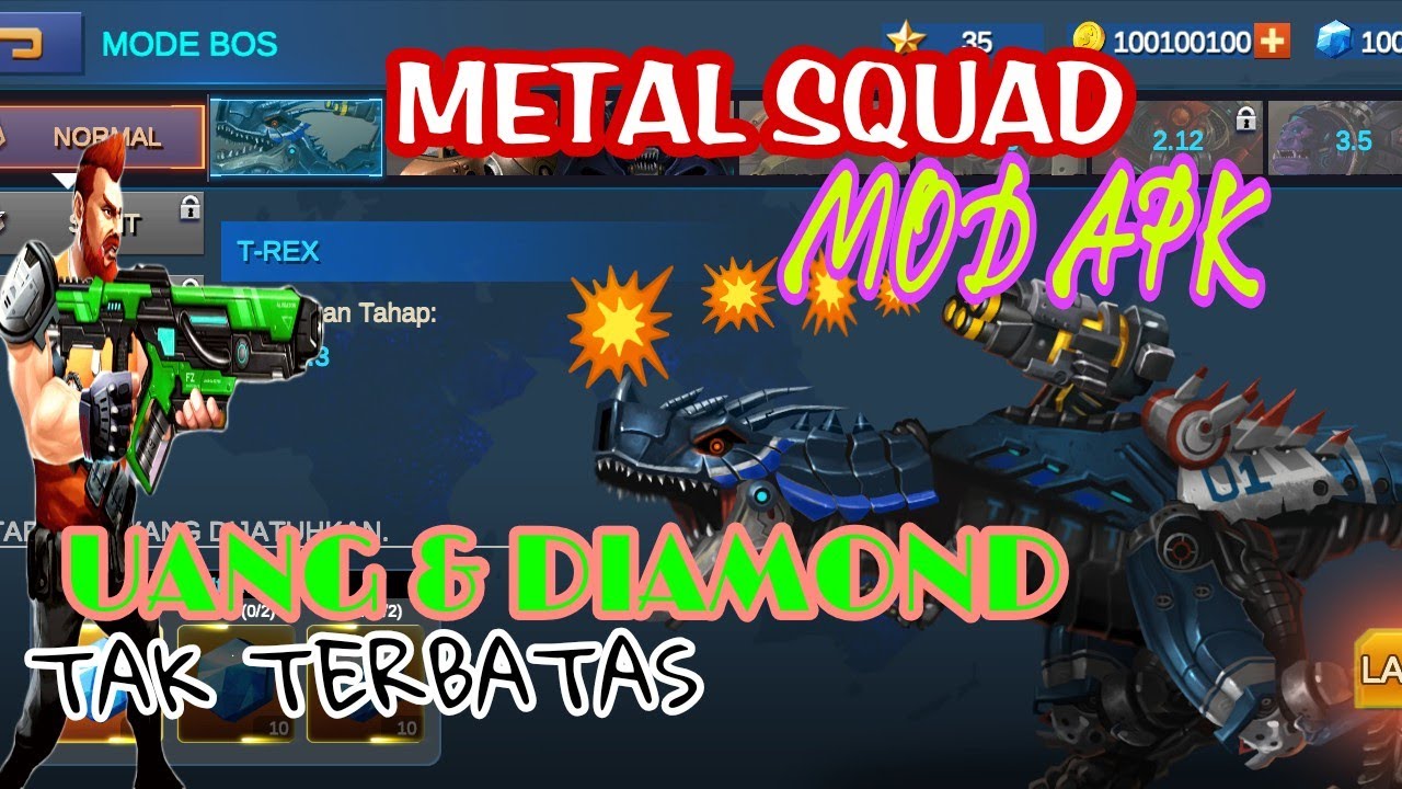METAL SQUAD MOD APK, unlimited MONEY☑️☑️ YouTube