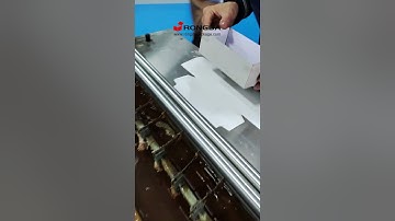 Gluing machine Wrapping machine for rigid box making
