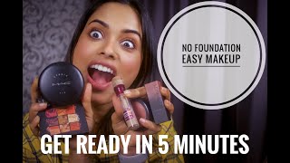 MY EVERYDAY MAKEUP ROUTINE | ONLY 5 PRODUCTS USED | \\