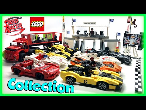 YouTube thumbnail: Every LEGO Speed Racer Set Ever Complete 2008 Collection