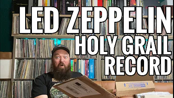 Unboxing a Led Zeppelin HOLY GRAIL Vinyl Record!