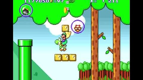 SMW SMB1 Style Hack (2022 Update Luigi Version) Part 5 (Forest of Illusion)