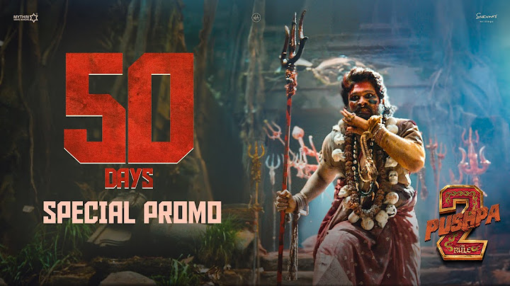 Pushpa 2 The Rule 50 Days Special Promo | Allu Arjun | Rashmika | Sukumar |  DSP | Fahadh Faasil