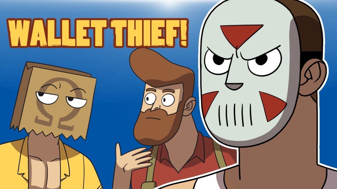 ⁣Delirious Animated! (WALLET THIEF!) By Pegbarians!