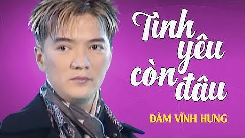 TÌNH YÊU CÒN ĐÂU - Đàm Vĩnh Hưng | Official Music Video