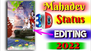 Mahadev 3d video editing| shiv shambhu Status Editing Kainmastar 2022 | #cooltechravi