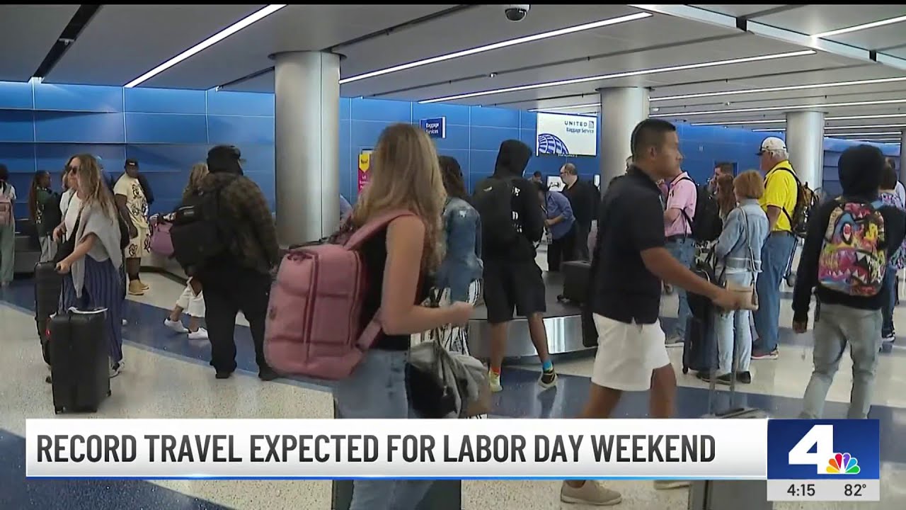 Record travel expected for Labor Day weekend - YouTube