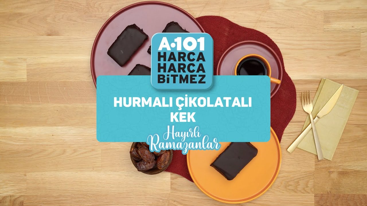 Hurmalı Çikolatalı Kek Tarifi | A101